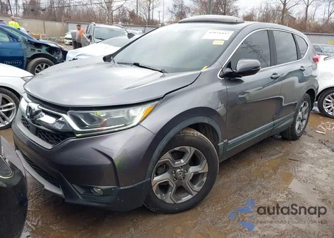 2018 Honda Cr-V Ex-L/Ex-L Navi из США, поврежденный, VIN 7FARW1H8XJE010922